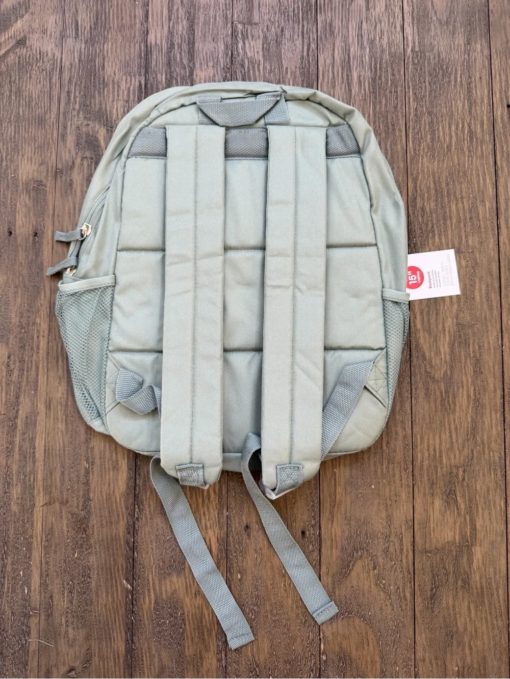 Deal Worthy Backpack Light Green Hold 15” Laptop New with tags